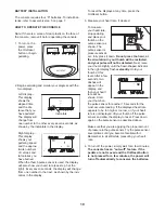 Preview for 10 page of ProForm WHIRLWIND DUAL ACTION User Manual