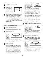 Предварительный просмотр 10 страницы ProForm XP 650E User Manual