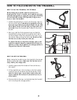 Preview for 23 page of ProForm XP800VF User Manual