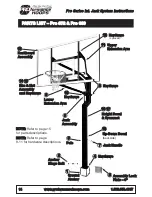 Preview for 14 page of PROformance Hoops Pro 448 Installation & Owner'S Instructions