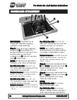 Preview for 22 page of PROformance Hoops Pro 448 Installation & Owner'S Instructions