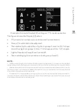 Preview for 13 page of Profoto AirRemote TTL-C User Manual