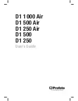 Preview for 1 page of Profoto D1 250 User Manual