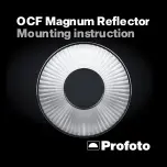 Preview for 1 page of Profoto OCF Magnum Reflector Mounting Instruction