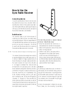 Preview for 1 page of Profoto Sync Radio Receiver How To Use