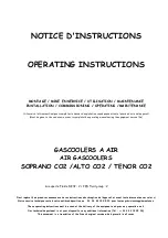 Profroid ALTO 91 Operating Instructions Manual preview