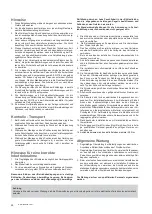 Preview for 30 page of Profroid SOLO 25 Operating Instructions Manual