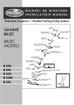 Preview for 1 page of ProFurl B29L Installation Manual