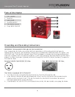 Предварительный просмотр 5 страницы ProFusion SHAG-L02F Instruction Manual