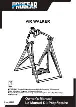 Предварительный просмотр 1 страницы ProGear AIR WALKER 3410 Owner'S Manual