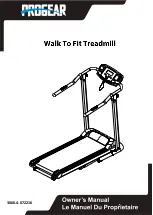 ProGear Walk To Fit Owner'S Manual preview