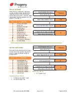 Preview for 13 page of Progeny P1 Stand Alone Manual