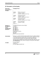 Preview for 10 page of Progeny P7015 User Manual