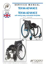 progeo TEKNA ADVANCE Series Service Manual preview