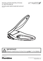 Preview for 1 page of Progetto EVO EV105 Installation Instructions & User Manual