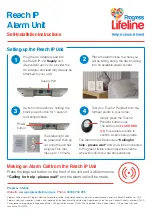 Preview for 2 page of Progress Lifeline Reach IP Self-Installation Instructions