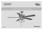 Предварительный просмотр 1 страницы Progress Lighting AirPro P250004 Installation Manual