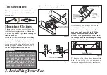 Preview for 6 page of Progress Lighting AirPro P250076 Installation Manual