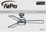 Progress Lighting AirPro P2538 Installation Manual preview