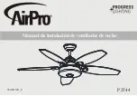 Предварительный просмотр 15 страницы Progress Lighting AirPro P2544 Installation Manual