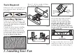 Preview for 6 page of Progress Lighting AirPro P2560 Installation Manual