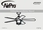 Предварительный просмотр 1 страницы Progress Lighting AirPro P2576 Installation Manual