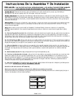 Предварительный просмотр 2 страницы Progress Lighting P830-18ICAT Assembly/Installation Instructions