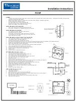 Предварительный просмотр 1 страницы Progress Lighting PCOWF Series Installation Instructions