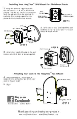 Preview for 2 page of Progress HangTime Wall Mount Quick Start Manual