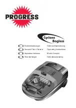 Предварительный просмотр 1 страницы Progress PA8180 Operating Instructions Manual