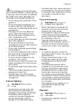 Preview for 61 page of Progress PK1254 Instructions For Use Manual