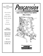 Предварительный просмотр 1 страницы Progression Fitness PRG-9010G Owner'S Manual