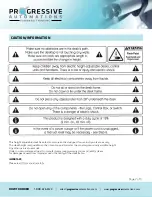 Предварительный просмотр 2 страницы progressive automations FLT-04 Assembly Instructions