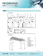 Предварительный просмотр 3 страницы progressive automations FLT-04 Assembly Instructions