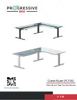 Preview for 1 page of PROGRESSIVE DESK Corner Ryzer FLT-05 User Manual