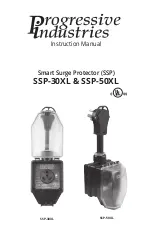 Progressive Industries SSP-30XL Instruction Manual preview