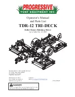 Progressive Turf Equipment 1212029 Operator'S Manual And Parts List preview