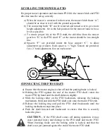 Предварительный просмотр 21 страницы Progressive Turf Equipment 13921943 Operator'S Manual And Parts List