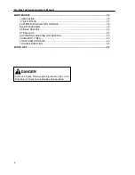 Preview for 6 page of Progressive Turf Equipment Pro-Flex 120 Operators Manual & Parts Lists