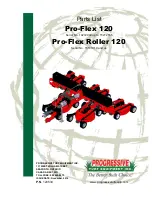 Preview for 49 page of Progressive Turf Equipment Pro-Flex 120 Operators Manual & Parts Lists