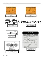 Preview for 74 page of Progressive Turf Equipment Pro-Flex 120 Operators Manual & Parts Lists