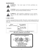 Preview for 19 page of Progressive Turf Equipment SDR 65 Operators Manual And Parts Lists