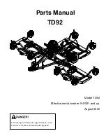 Preview for 47 page of Progressive Turf Equipment TD 92 Operator'S Manual