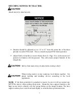 Preview for 20 page of Progressive Turf Equipment TDR-12 Operators Manual And Parts Lists