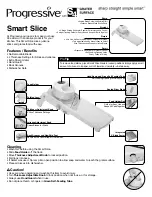 Progressive Smart Slice hg56 Quick Manual preview