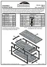 Предварительный просмотр 1 страницы Progressive T365-05 Assembly Instructions