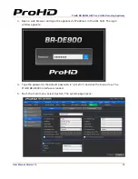 Preview for 16 page of ProHD BR-DE900 User Manual