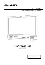 Preview for 1 page of ProHD DT-X24H User Manual