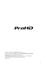 Preview for 19 page of ProHD DT-X92F User Manual