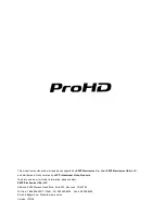 Preview for 16 page of ProHD ProHD DT-X71CI User Manual